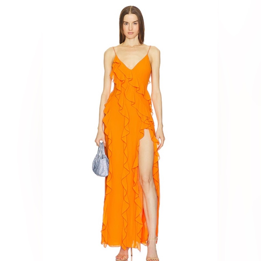 NWOT- Nehna Gown in Bright Orange